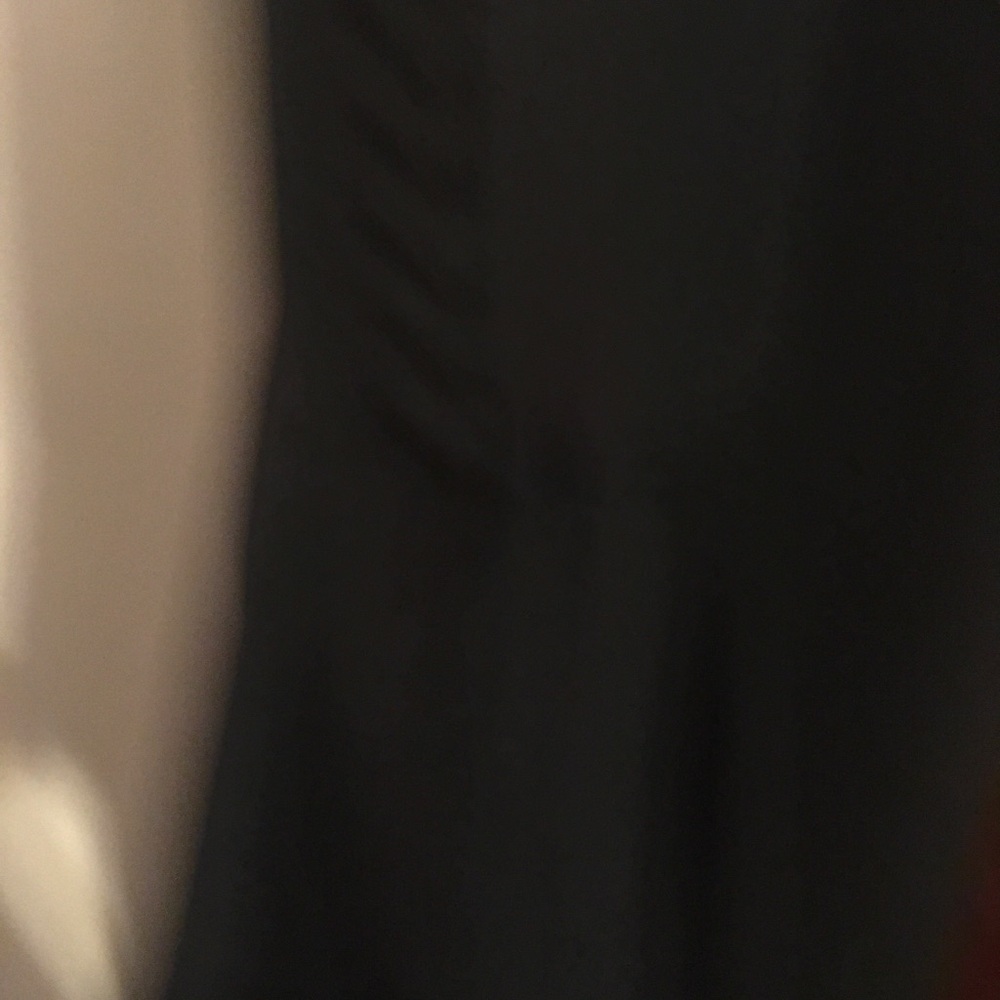 Calvin Klein Elegant Black Long-Sleeve Sheath Dress with Fluted Cuffs - Picture 4 of 6